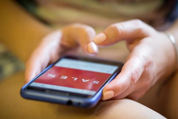 Close-up of a person using a subscription management app on their smartphone. The app displays a list of active subscriptions with details like cost and renewal date.
