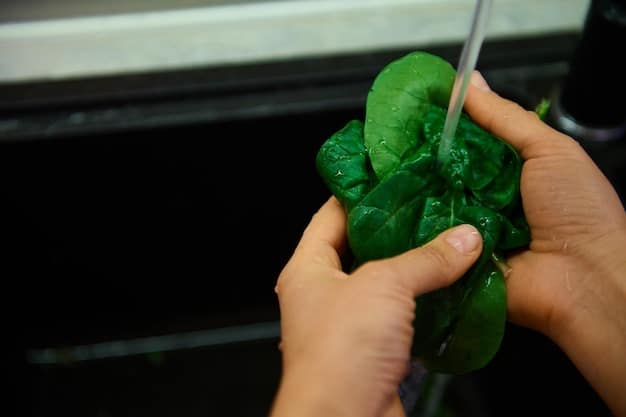 A close-up of hands carefully inspecting a head of lettuce at a grocery store, checking for freshness and signs of damage before placing it in the shopping cart.