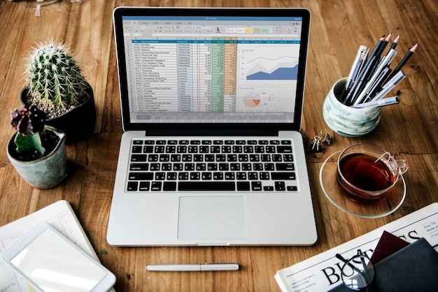 A detailed view of a personal finance spreadsheet on a laptop screen, showing various budget categories and figures. Hands are typing on the keyboard, indicating active management and data entry, with a blurred background of a modern home office.