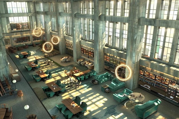 A detailed, high-angle shot of a factory floor with machinery in various stages of construction, symbolizing investments in semiconductor manufacturing.