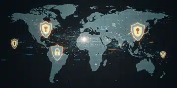 AI-driven network security enhancement with global digital protection