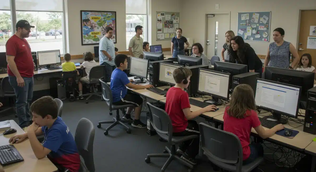 Community learning center providing digital skills training and access for all ages.