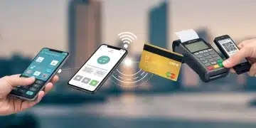 Diverse digital payment methods including mobile payments and contactless cards, illustrating modern transaction streamlining.