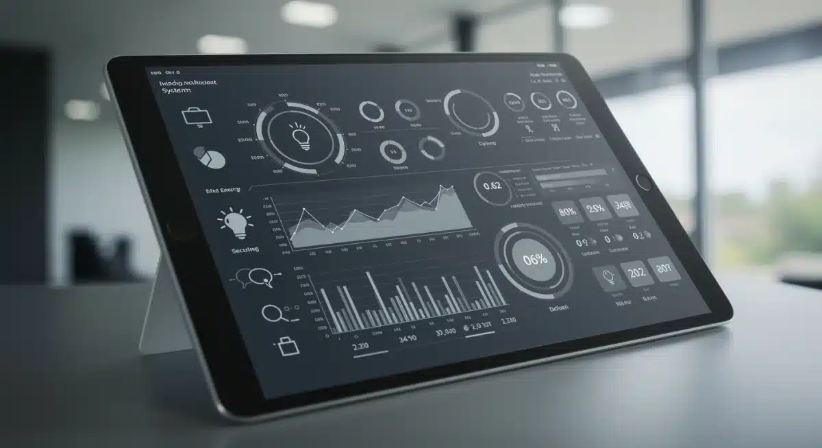 Centralized IoT building management dashboard with energy and cost data