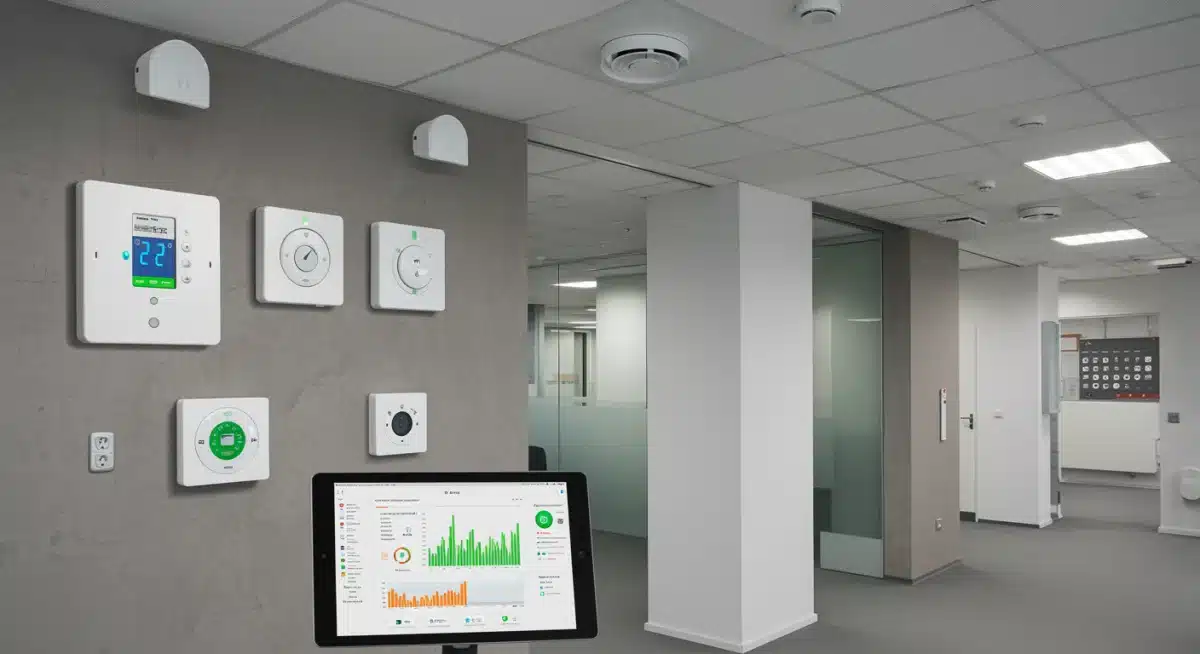 Integrated IoT devices for building energy management