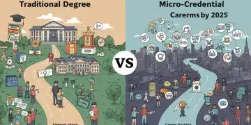 Micro-Credentialing vs. Traditional Degrees: Expert Career Outcomes by 2025 Micro-credentialing versus traditional degrees career outcomes comparison by 2025