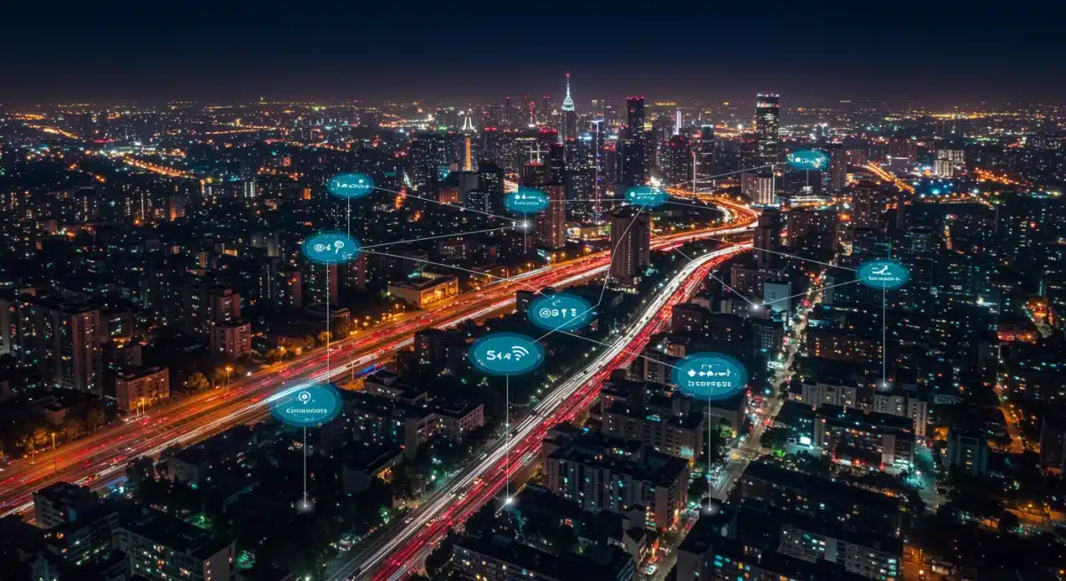 Smart city illuminated by real-time IoT data streams