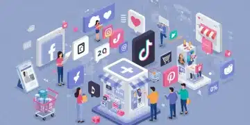 Social Commerce: Drive Sales & Engagement on Social Media Illustration of social commerce platforms driving sales and engagement