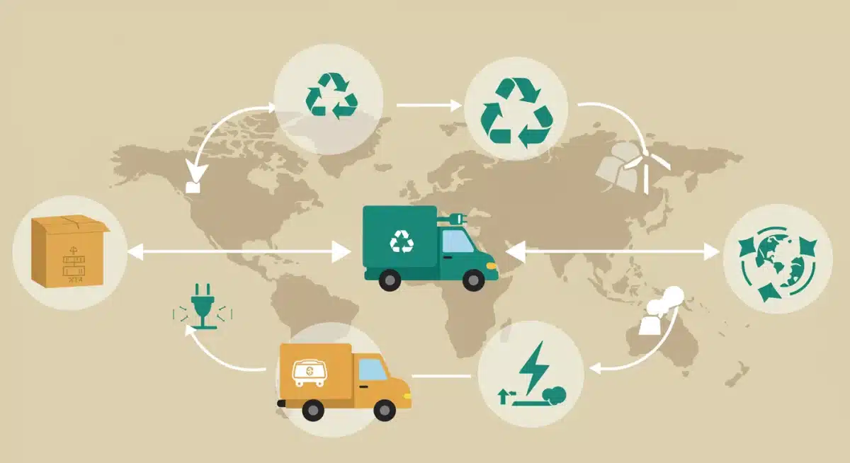 Sustainable e-commerce supply chain with eco-friendly logistics