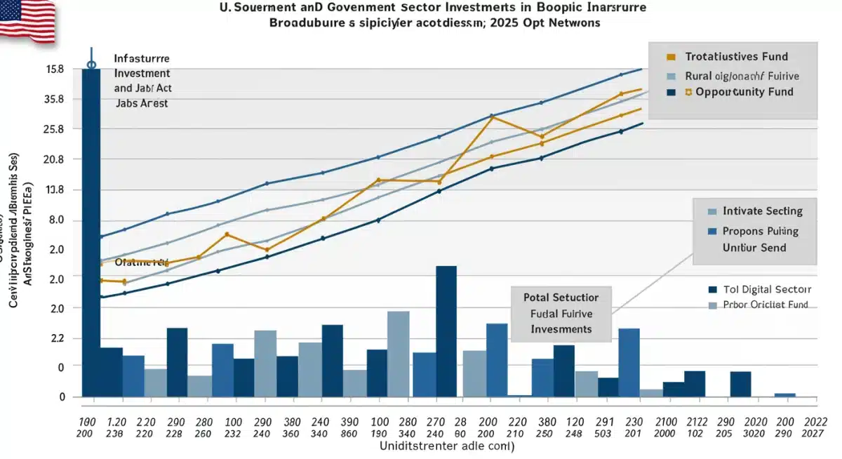 US broadband fiber optic investment chart 2025-2027