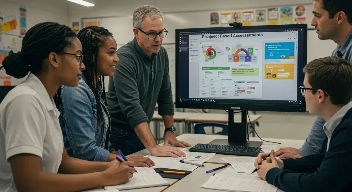 Educators designing project-based competency assessments